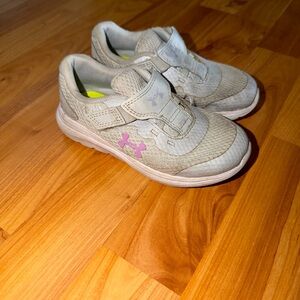 Under Armour Kids' Light Gray Sneakers